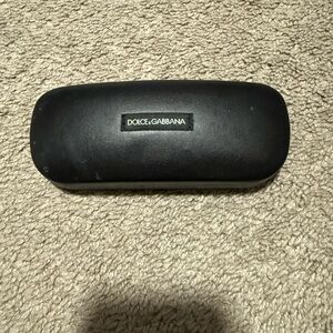 Dolce & Gabbana Elegant Black Eyewear Case
